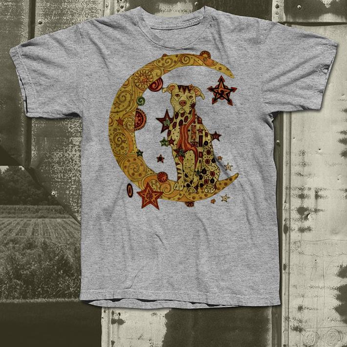 Pitbull moon shirt