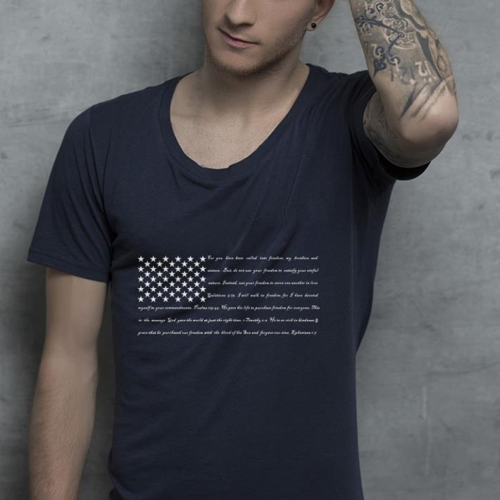 Bible Verse Freedom shirt 7 Bible Verse Freedom shirt