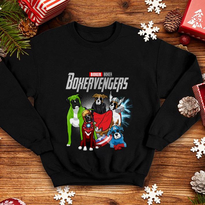 Boxer Boxervengers Marvel Avengers Endgame shirt