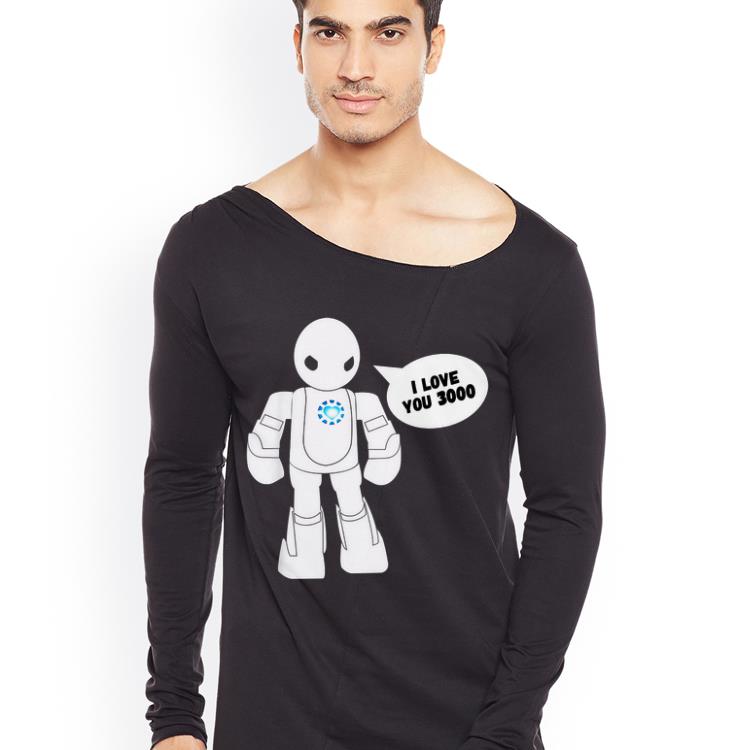 Kids Superhero Movie Quote I Love You 3000 Scifi Robot shirt 7 Kids Superhero Movie Quote I Love You 3000 Scifi Robot shirt