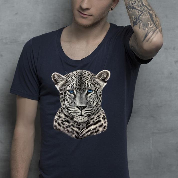 Leopard with Blue Eyes  shirt