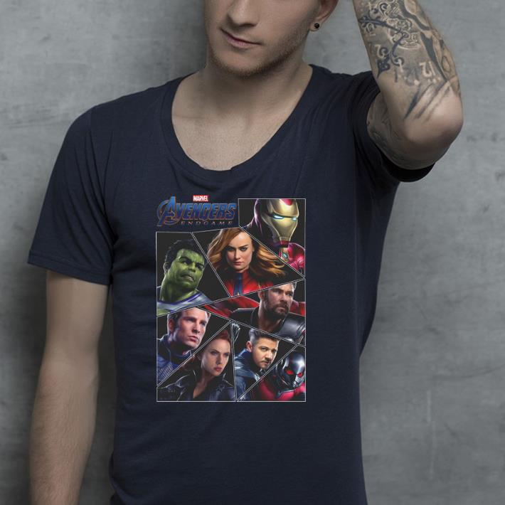 Marvel Avengers Endgame Broken Character Panels shirt 7 Marvel Avengers Endgame Broken Character Panels shirt