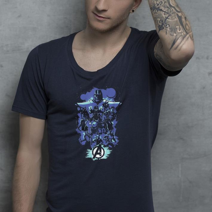 Marvel Avengers Endgame Heroes and Thanos shirt 7 Marvel Avengers Endgame Heroes and Thanos shirt