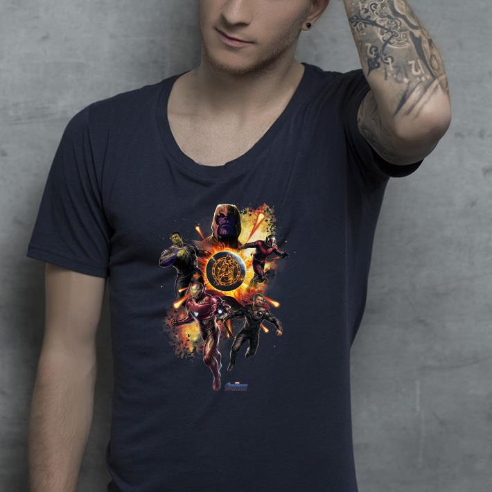 Marvel Avengers Endgame Planet Explosion shirt