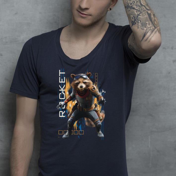 Marvel Avengers Endgame Rocket Action Pose shirt 7 Marvel Avengers Endgame Rocket Action Pose shirt