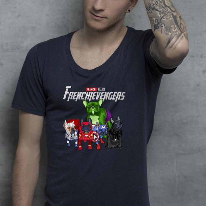 Marvel avenger french bull dog shirt