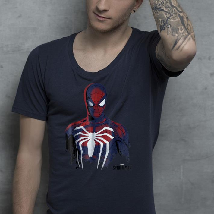 Marvel's Spider-Man Game Grunge Portrait shirt 7 Marvel's Spider-Man Game Grunge Portrait shirt