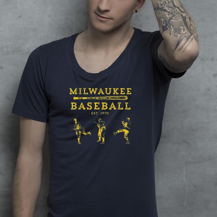 Milwaukee Baseball est 1970 shirt