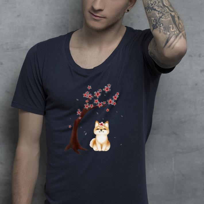 Shiba Inu Dog Japanese Cherry Blossom Sakura Flower shirt 7 Shiba Inu Dog Japanese Cherry Blossom Sakura Flower shirt