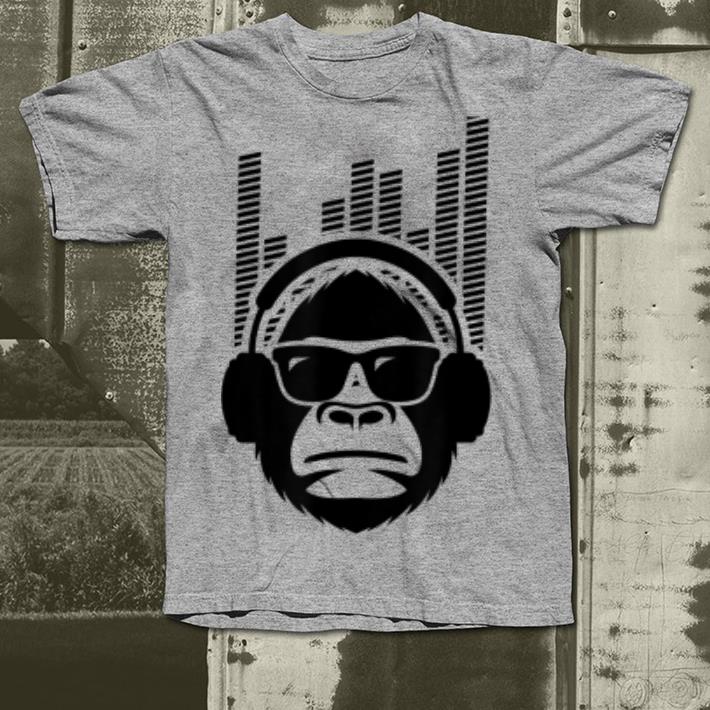 Solid Jammin Monkey Rockin Headphones Shades shirt 7 Solid Jammin Monkey Rockin Headphones Shades shirt