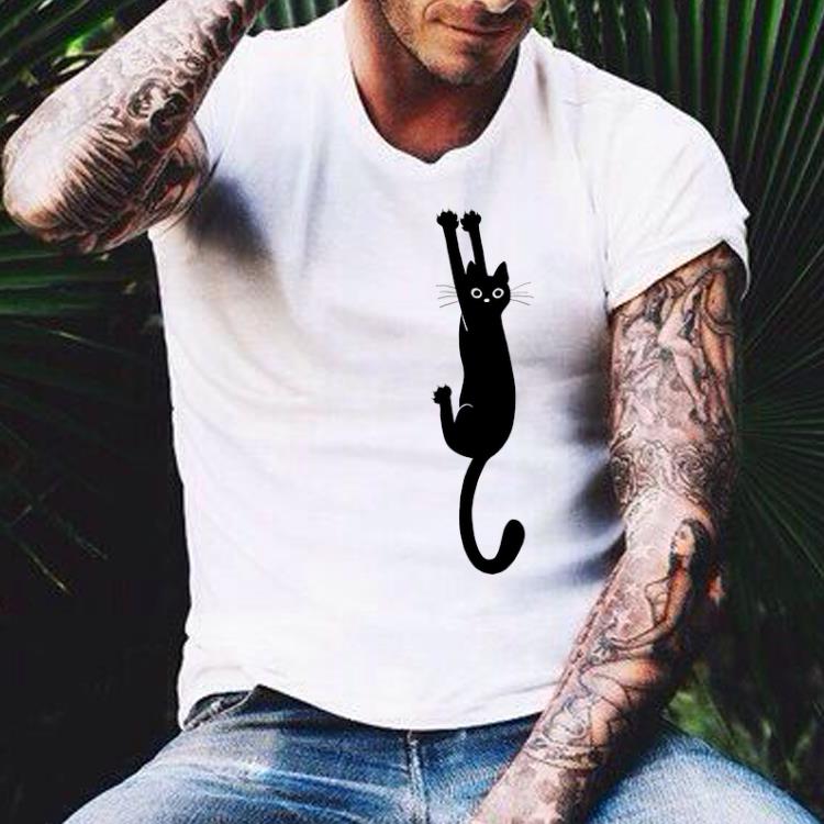 Black Cat Holding On shirt 7 Black Cat Holding On shirt