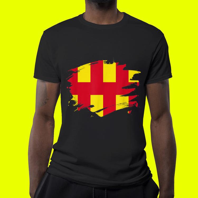 Northumberland Paint Splatter Flag shirt 7 Northumberland Paint Splatter Flag shirt