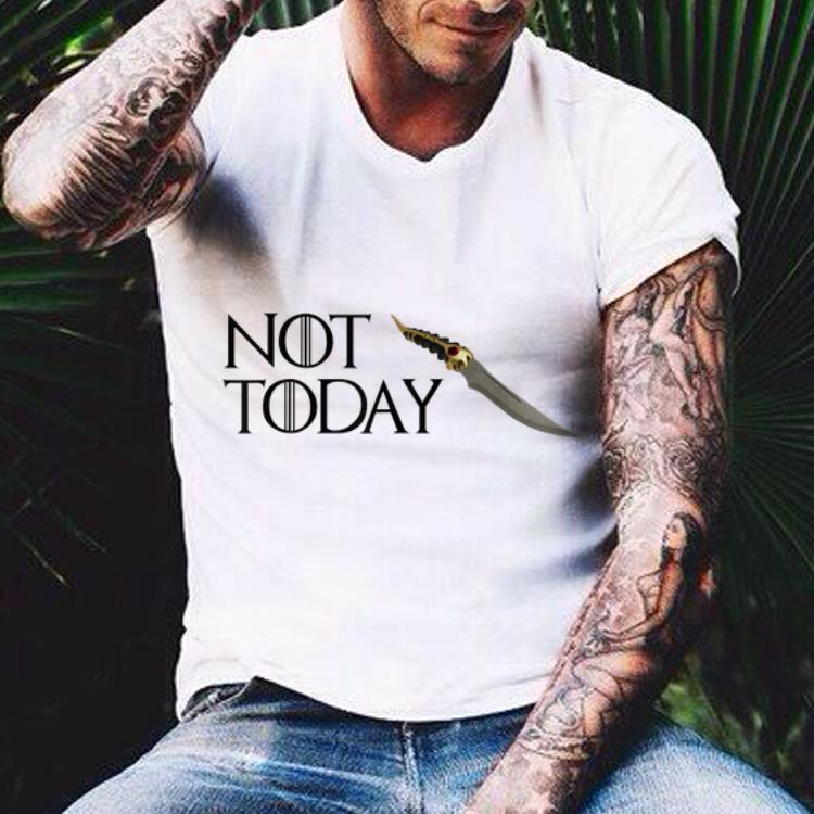 Not today GOT Arya Stark Catspaw shirt