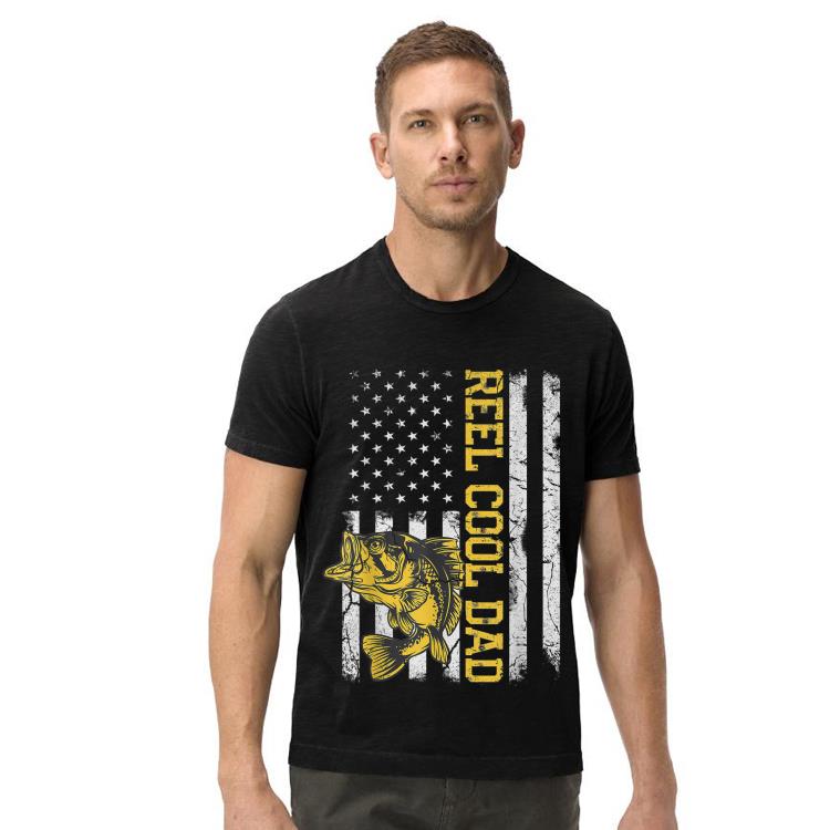 Reel Cool Dad Fishing Fathers Day American Flag shirt 7 Reel Cool Dad Fishing Fathers Day American Flag shirt