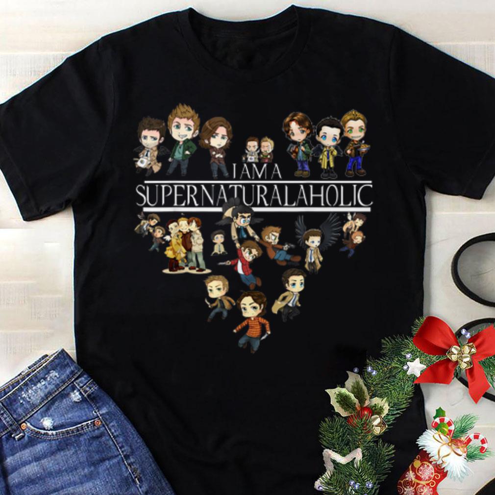 Best price I'm A Supernatural Aholic Heart shirt