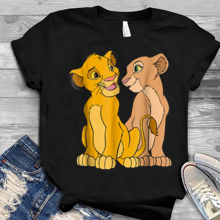 Disney The Lion King Young Simba and Nala Together Youth tee