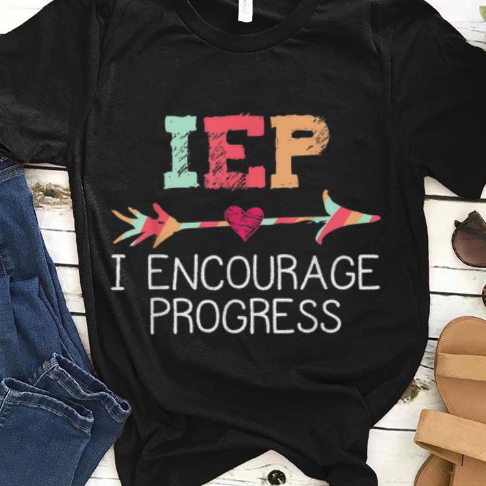 IEP I Encourage Progress Education guy tee