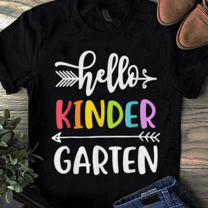 Kindergarten Hello Kinder Teacher sweater