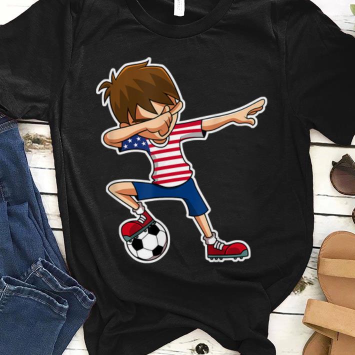 Premium Usa Jersey Dabbing Soccer Boy shirt