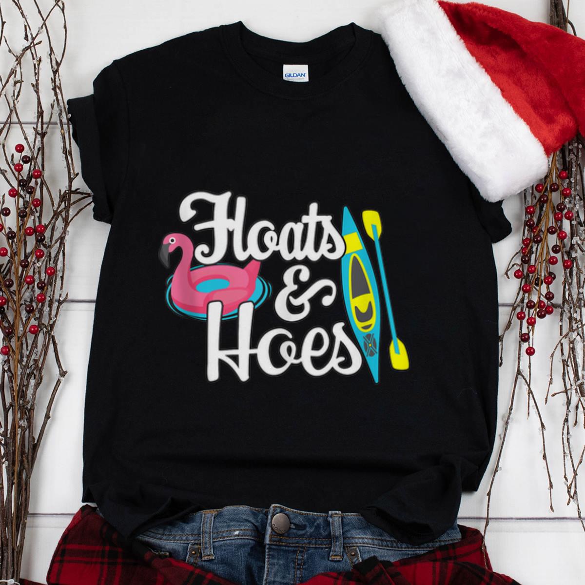 The Best Float And Hoes Flamingo Tubing Trip shirt