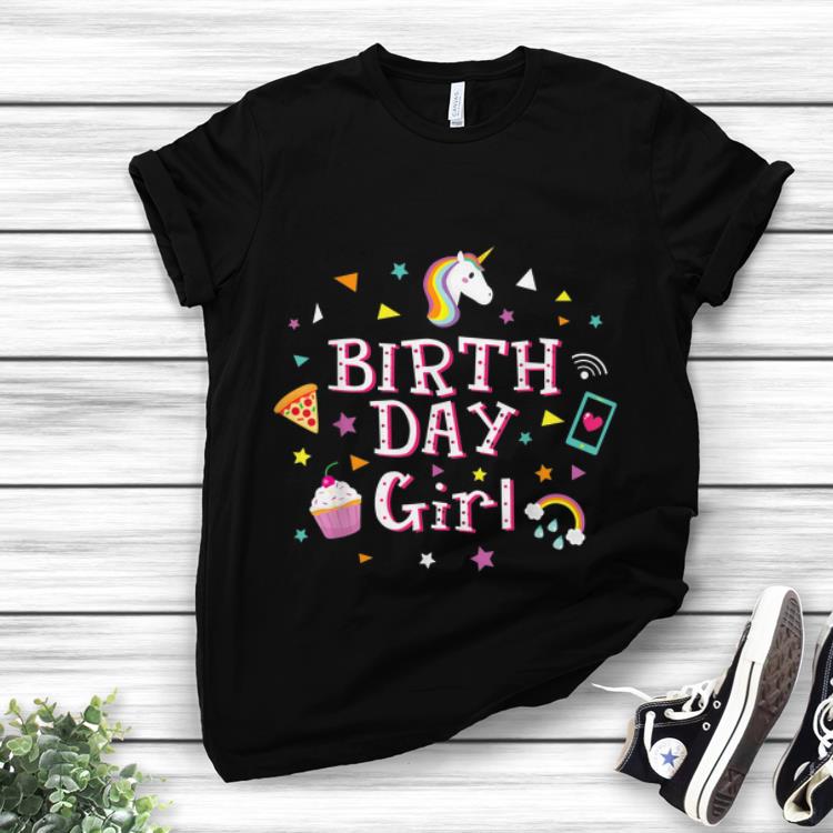 The Birth Day Girl Unicorn hoodie