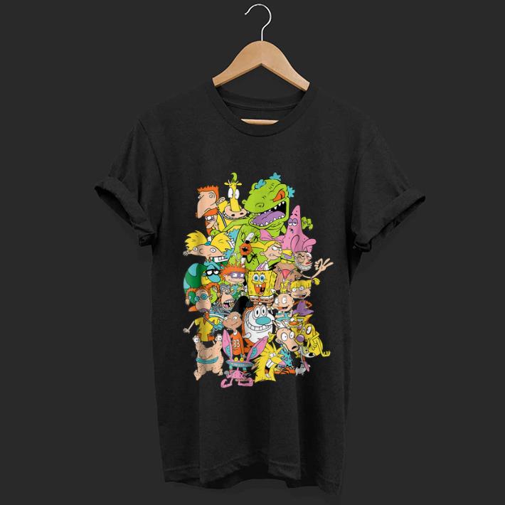 Wonderful Nickelodeon Complete Nick 90s All Character shirt