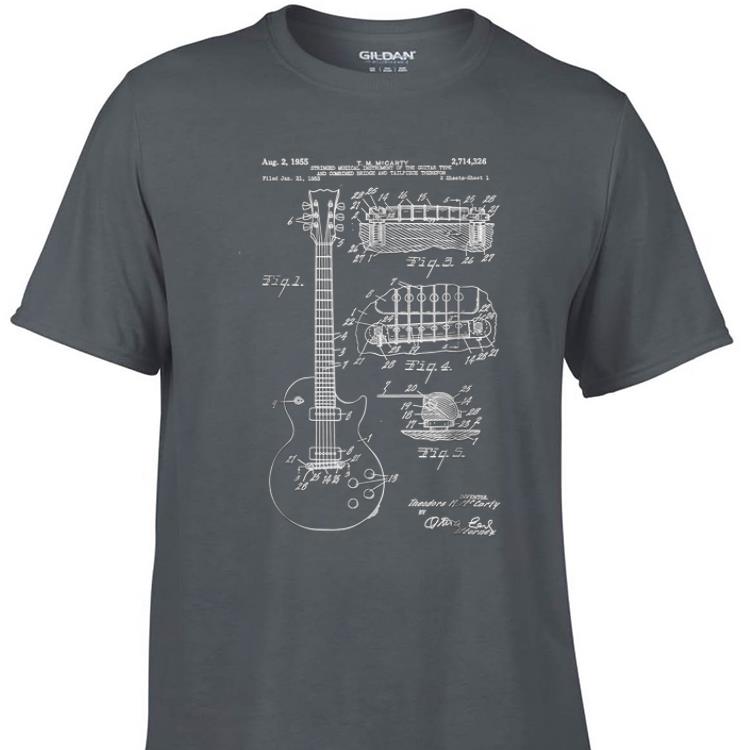 Awesome Guitar Patent Print 1955 shirt