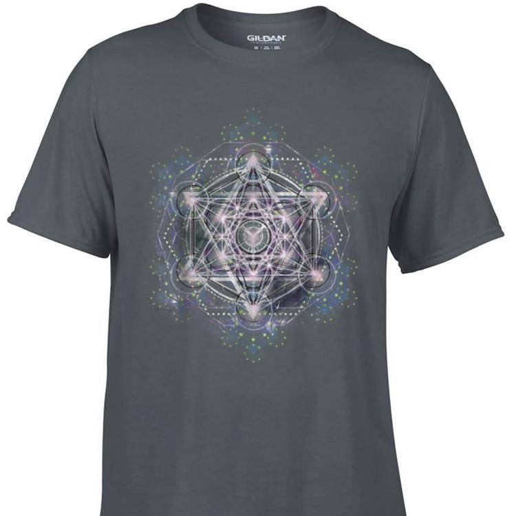 Awesome Metatron Cube Sacred Geometry shirt