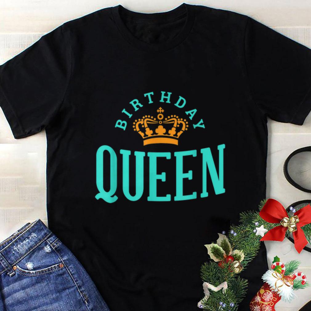 Funny Birthday Crown Queen shirt