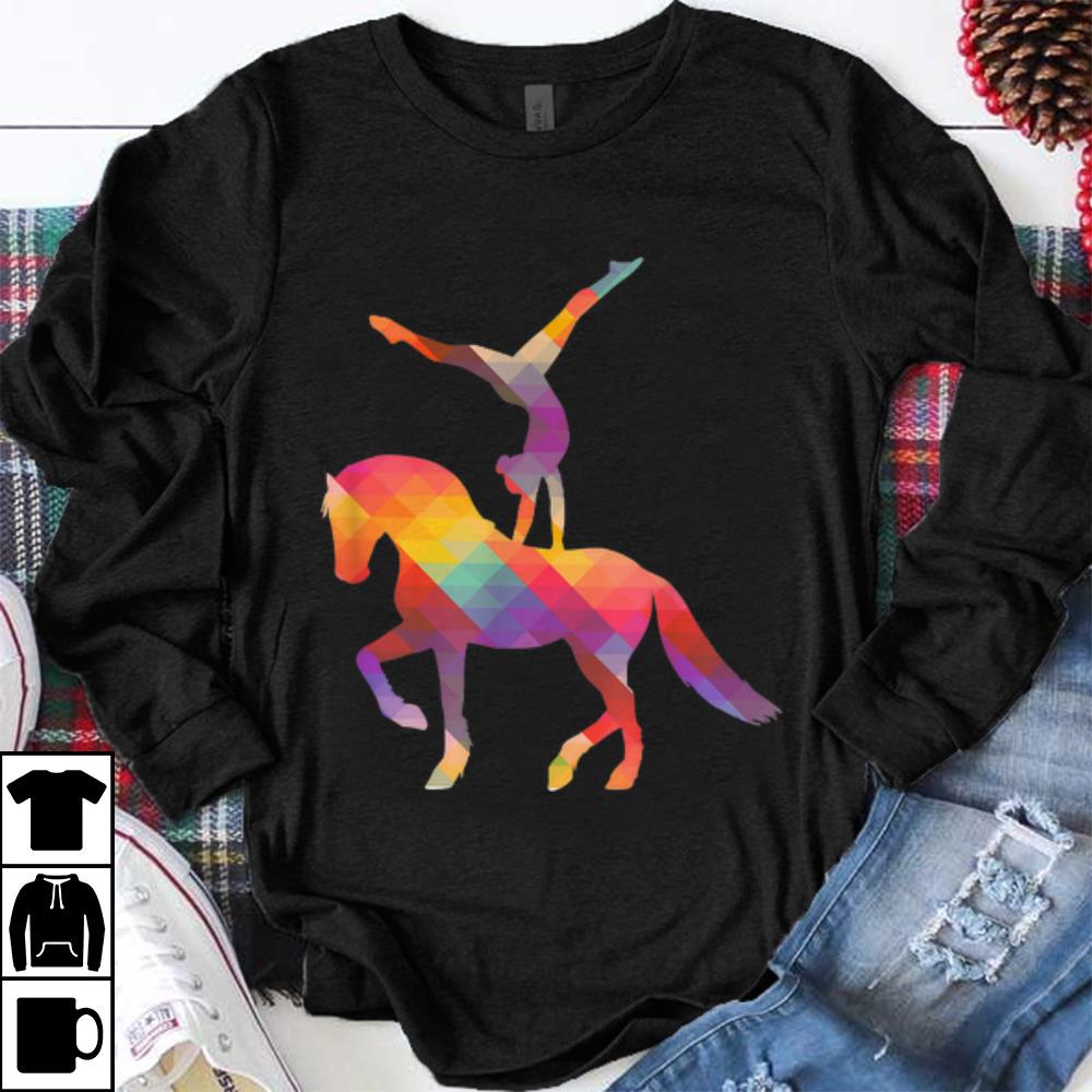 Funny Vaulting On The Horse Equestrian Sport Vaulting Queen shirt