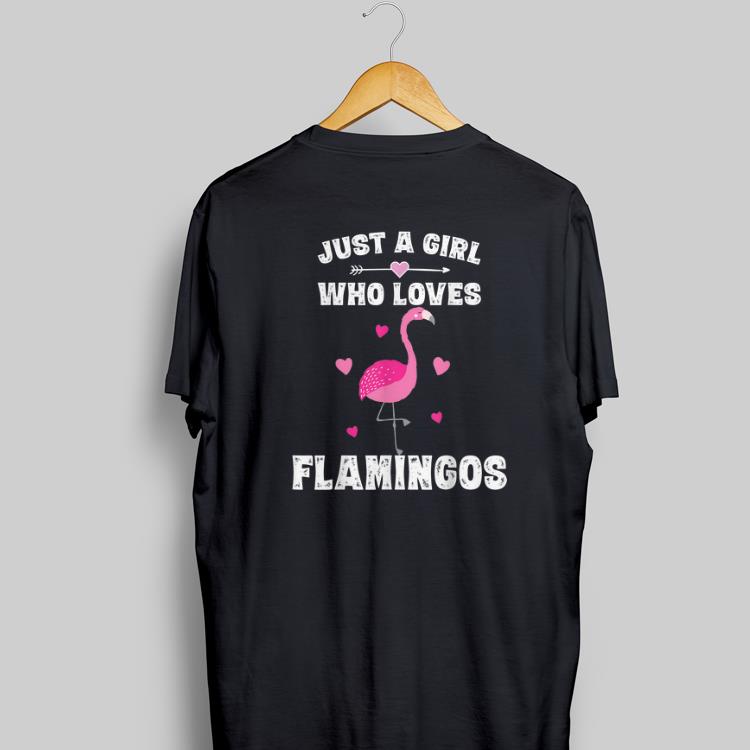 Awesome Just A Girl Who Loves Flamingos shirt