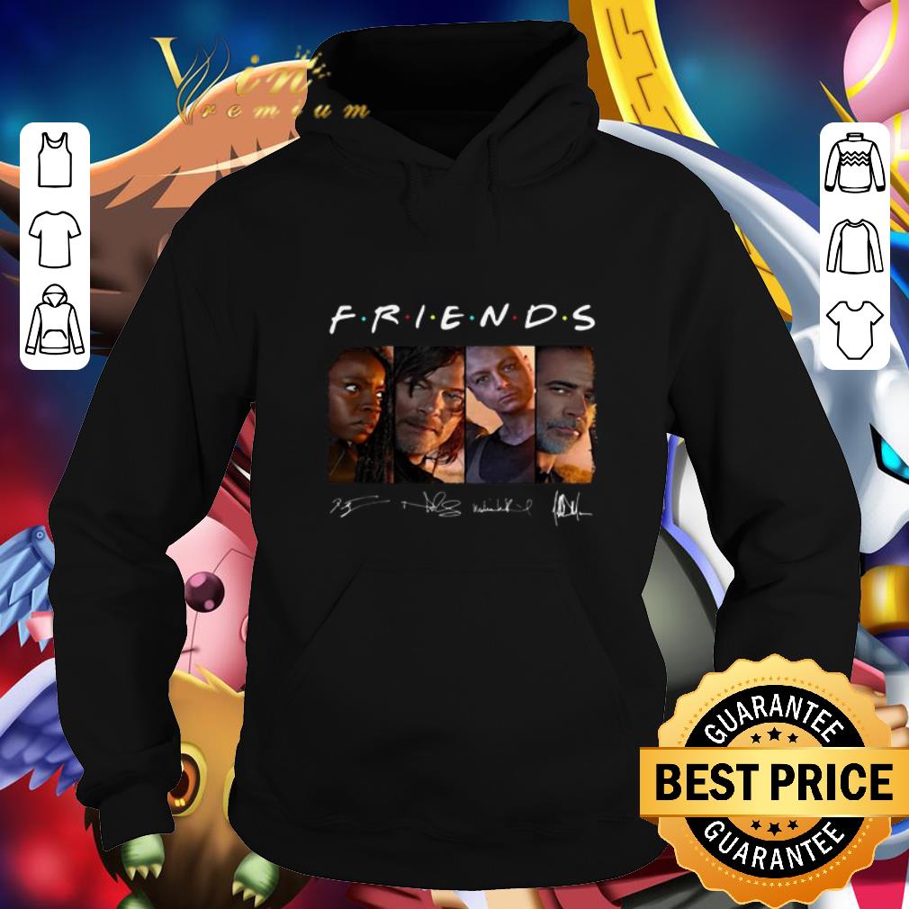 Awesome Friends The Walking Dead signatures shirt