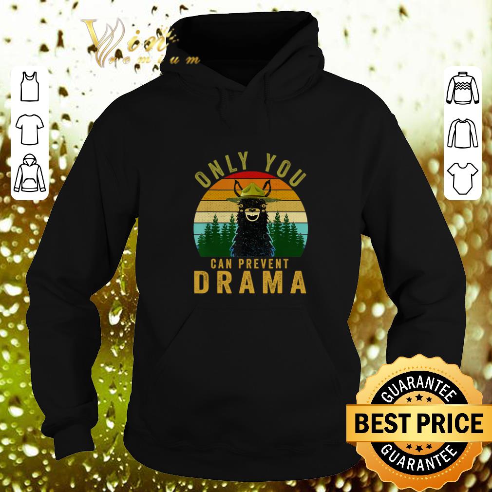 Best Only you can prevent drama Llama Camping Vintage shirt 7 Best Only you can prevent drama Llama Camping Vintage shirt