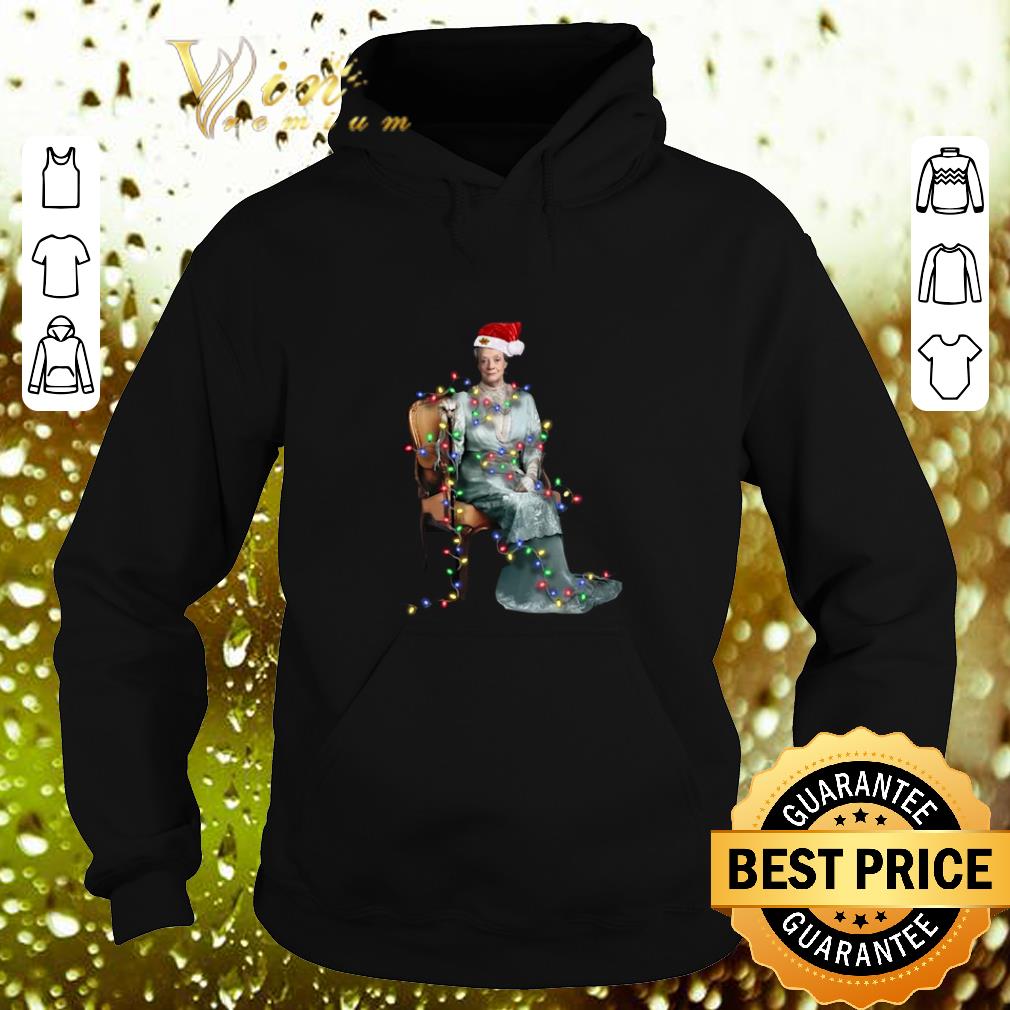 Best Santa Violet Crawley Christmas lights shirt