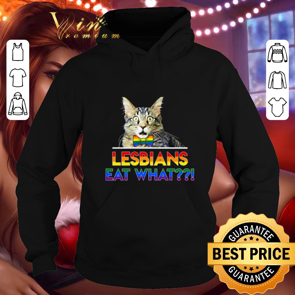 Nice LGBT Cat Lesbians eat what shirt 7 Nice LGBT Cat Lesbians eat what shirt