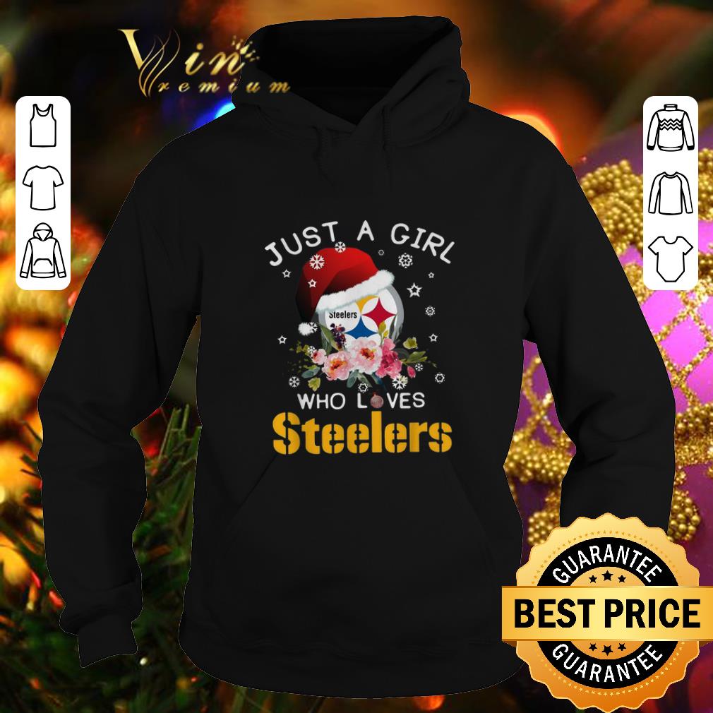 Premium Christmas just a girl who loves Pittsburgh Steelers shirt 7 Premium Christmas just a girl who loves Pittsburgh Steelers shirt