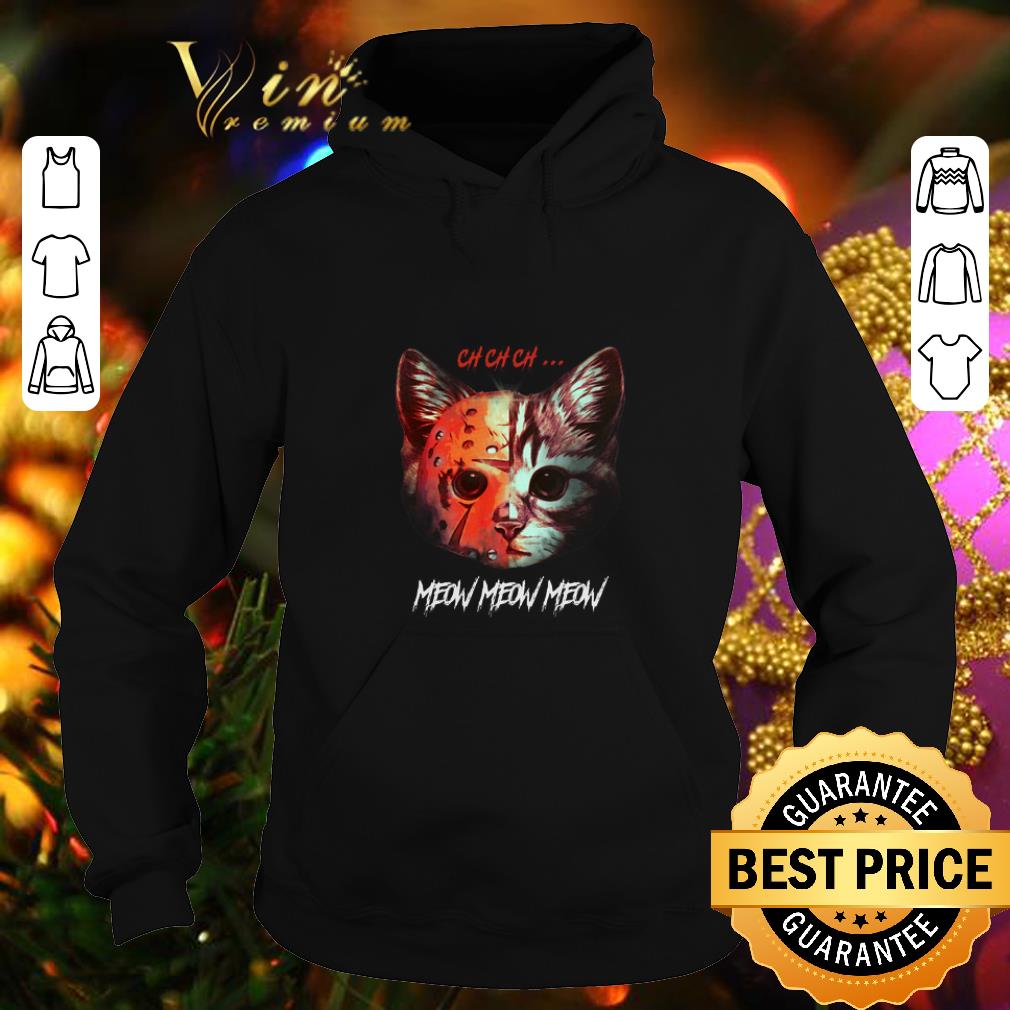 Premium Jason Meowhees Chchch meow meow meow shirt