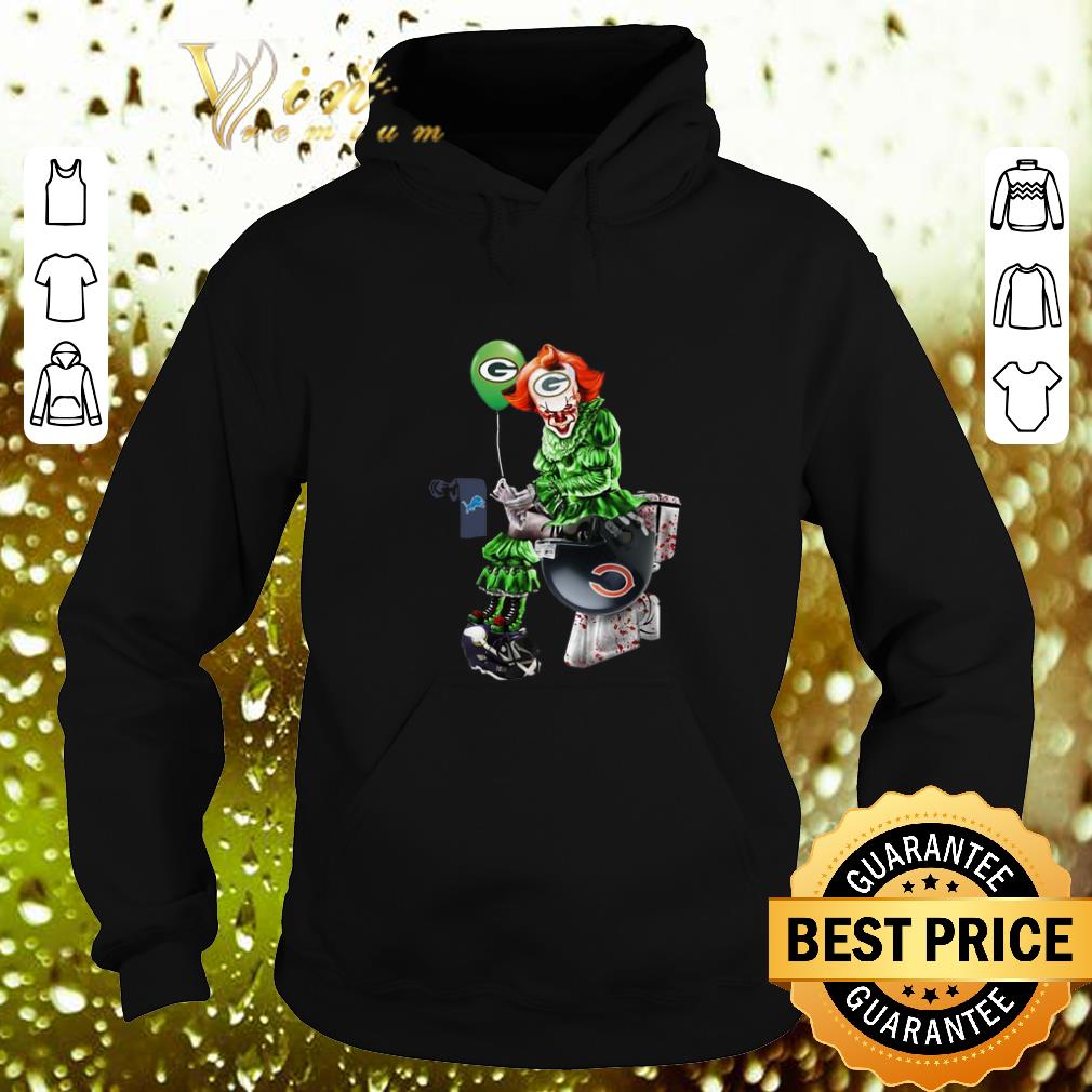 Premium Pennywise Green Bay Packers Detroit Lions Toilet Chicago Bears shirt 7 Premium Pennywise Green Bay Packers Detroit Lions Toilet Chicago Bears shirt