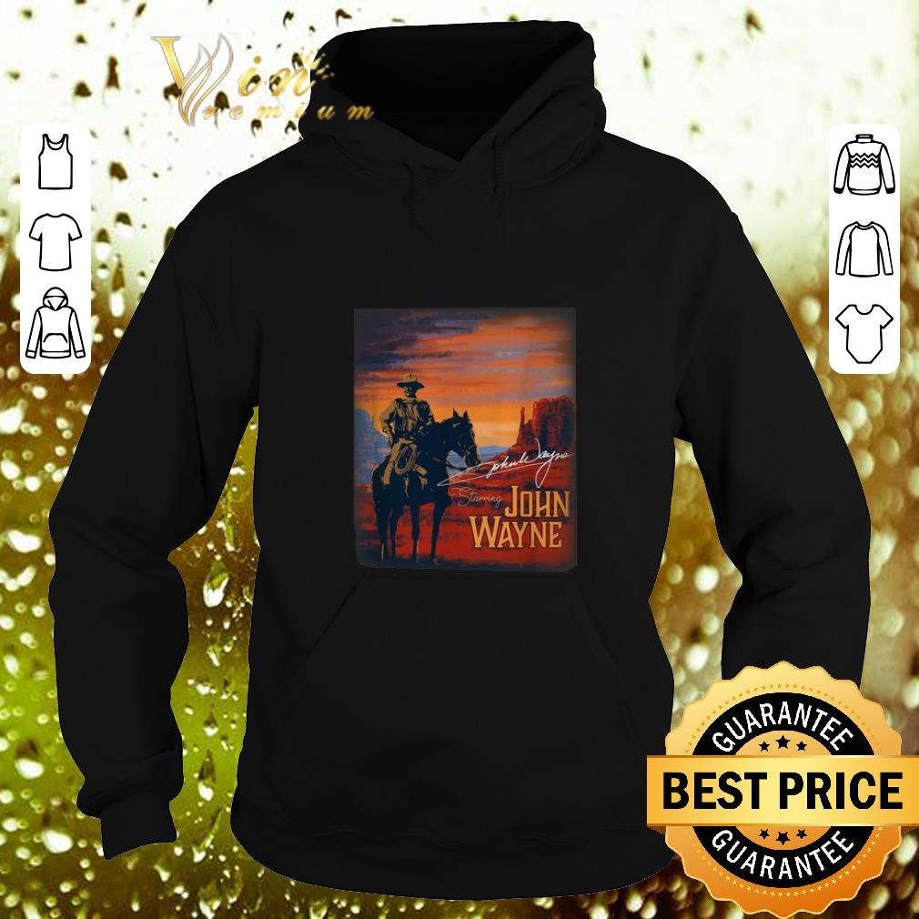 Premium Signature Starring John Wayne shirt 7 Premium Signature Starring John Wayne shirt