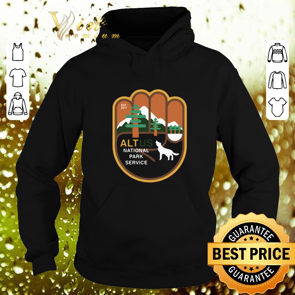 Premium Wolf Altus national park service shirt