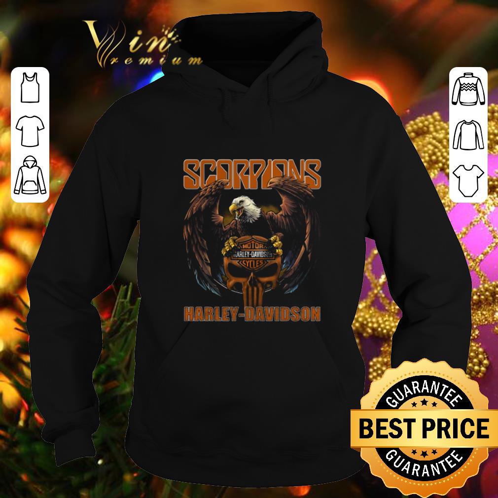 Cheap Eagle Scorpions Harley Davidson shirt