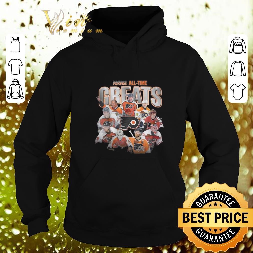 Funny Philadelphia Flyers All-time Greats Signatures shirt