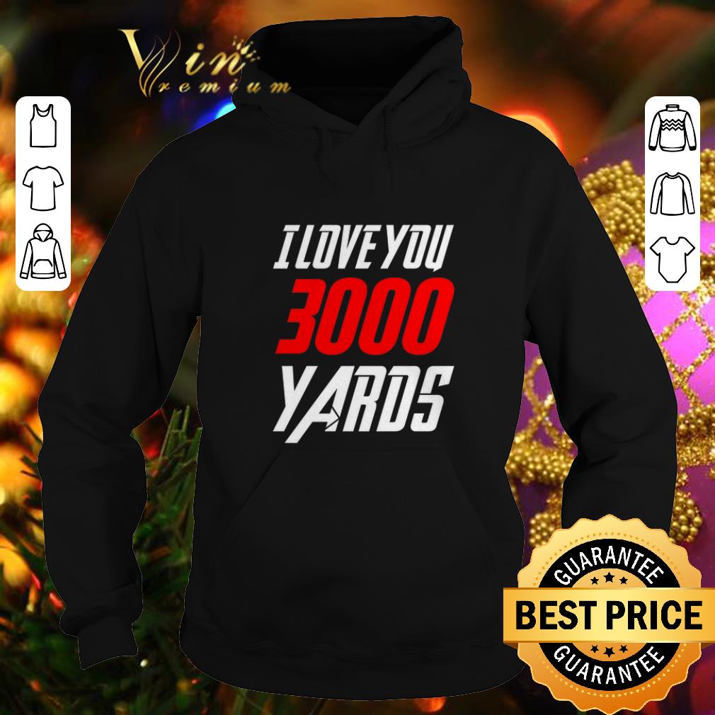 Premium Avengers Iron Man I love you 3000 Yaros shirt