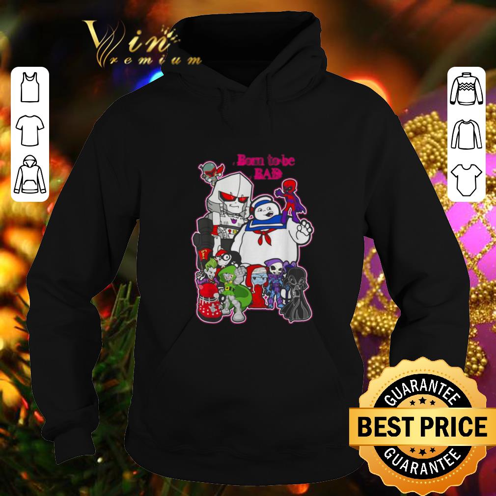 Premium Born to Be Bad Cartoon characters shirt