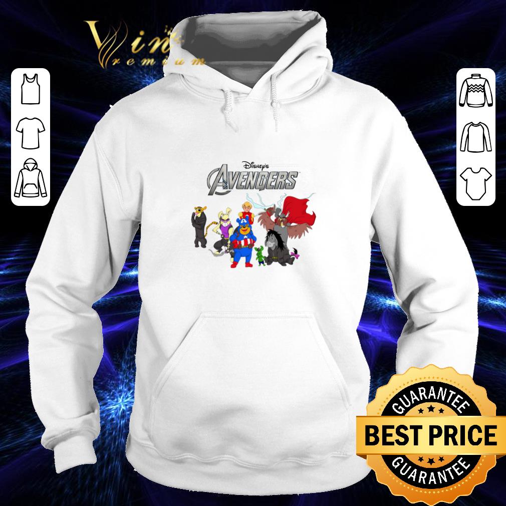 Premium Disney Winnie The Pooh Marvel Avengers Endgame shirt