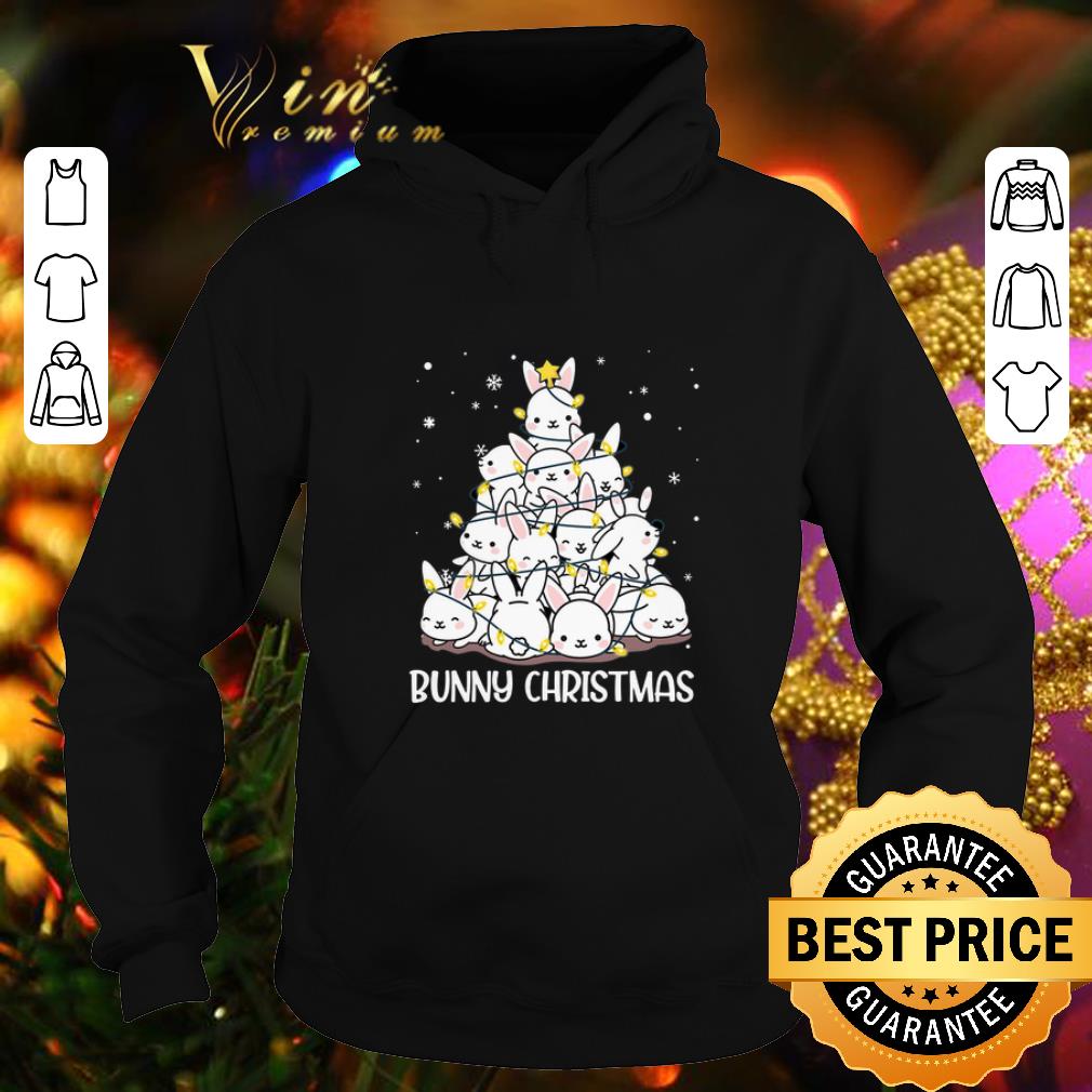 Pretty Bunny Rabbit Christmas tree shirt 7 Pretty Bunny Rabbit Christmas tree shirt