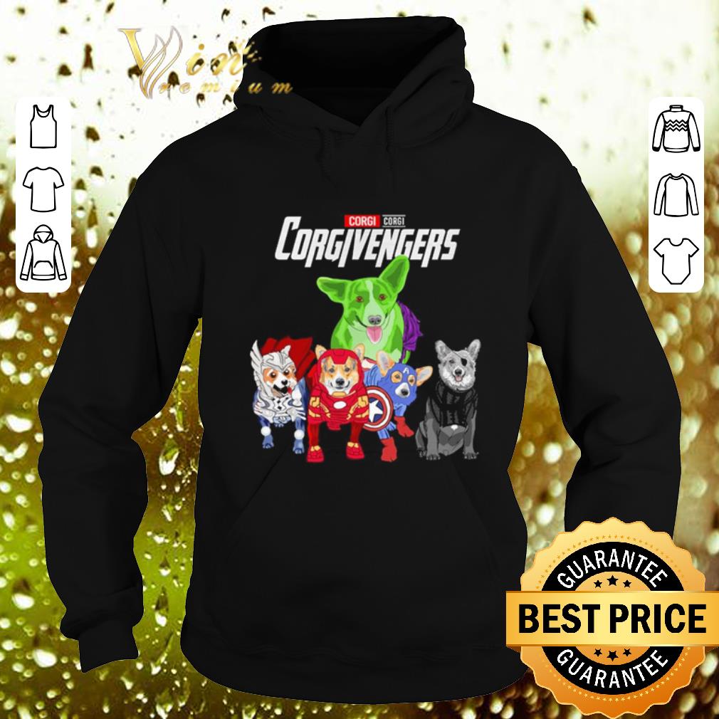 Pretty Corgi Corgivengers Avengers Endgame shirt