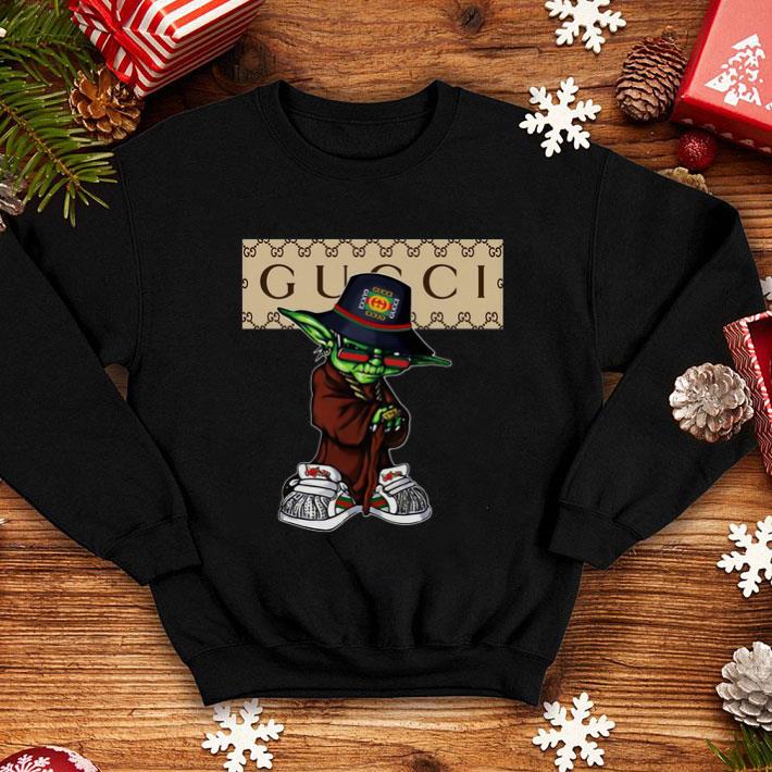Cheap Master Yoda mashup Gucci shirt