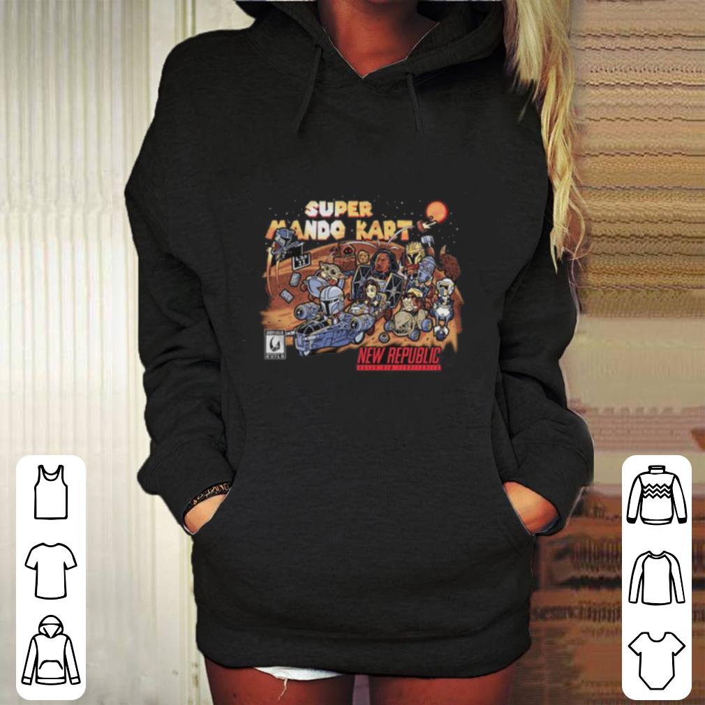 Funny Super mario kart new republic The Mandalorian shirt 7 Funny Super mario kart new republic The Mandalorian shirt