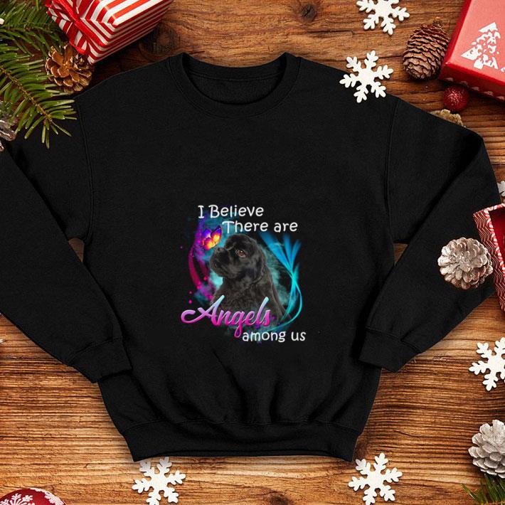 Premium American Cocker Spaniel I believe there are angels among us shirt